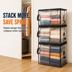 🎁💞LAST DAY 75% OFF ✨📦Pureluxo®Large Heavy-Duty Thick Plastic Clear Storage