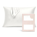 Draped Scarf Silk Pillowcase in Gift Box