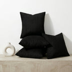 4pc Ribbed Corduroy Cushion Cover