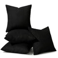 4pc Ribbed Corduroy Cushion Cover